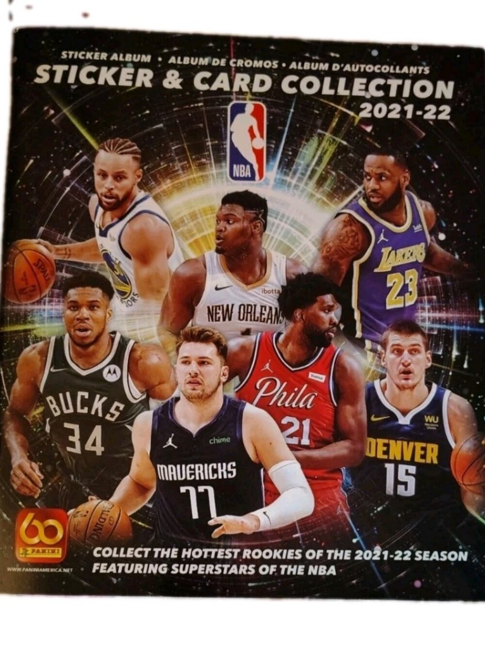 PANINI 2021-22 NBA Sticker & Card Collection Album